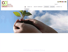 Tablet Screenshot of giladagroup.com